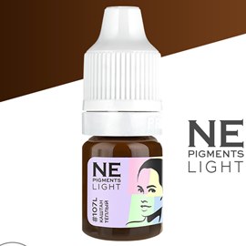 NE Pigments Каштан теплый Light №107L