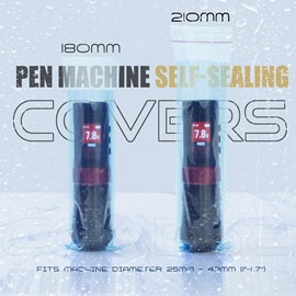 Барьерная защита на машинку SKULL DNA Self-sealing Cover Pink