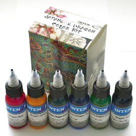 Intenze Intenze Dragon Color Tattoo Ink Set